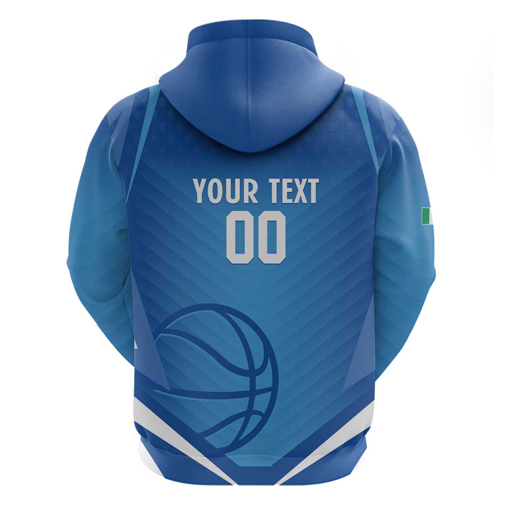 Italy Basketball Custom Hoodie Gli Azzurri Go Champions LT14