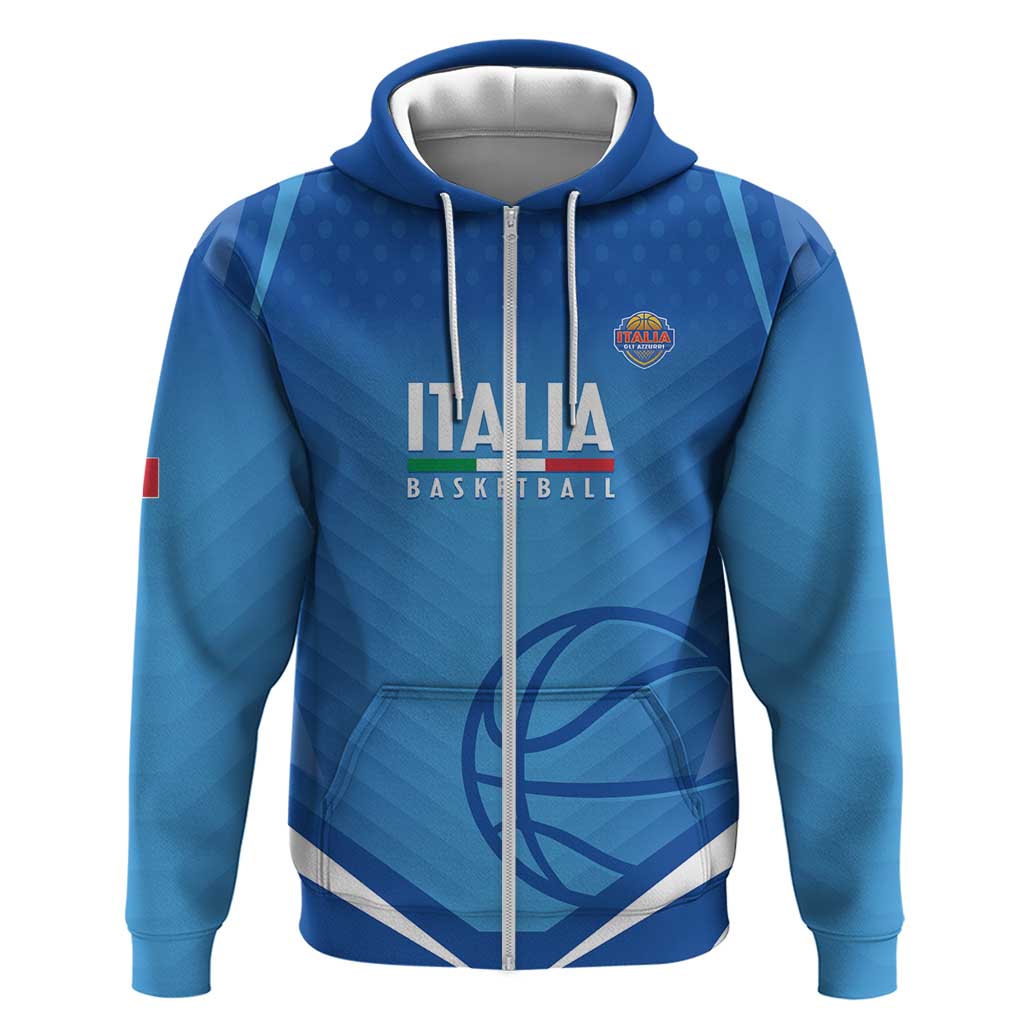Italy Basketball Custom Hoodie Gli Azzurri Go Champions LT14