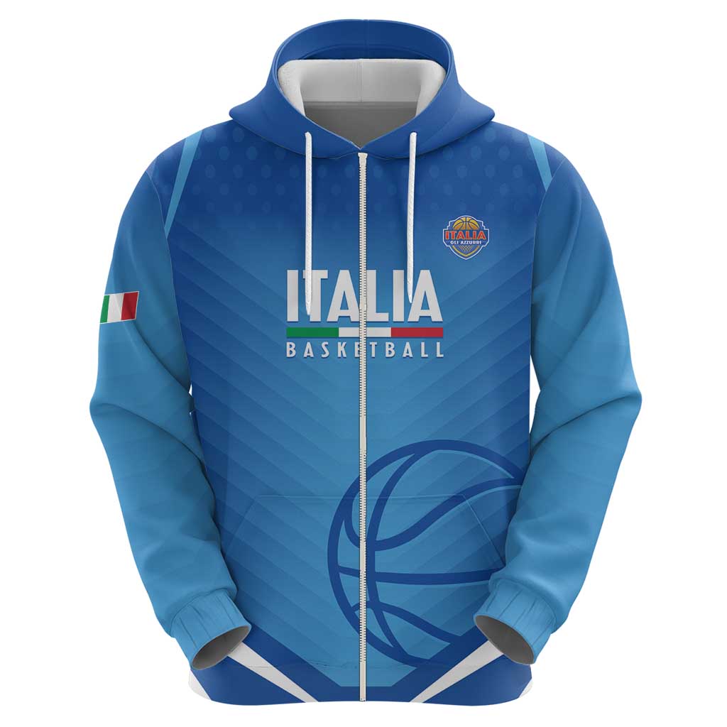 Italy Basketball Custom Hoodie Gli Azzurri Go Champions LT14
