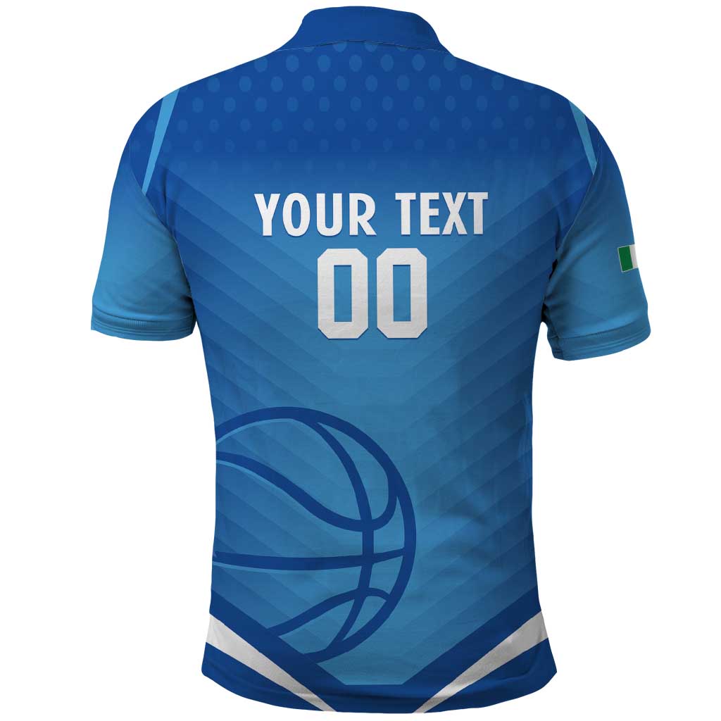 Italy Basketball Custom Polo Shirt Gli Azzurri Go Champions LT14