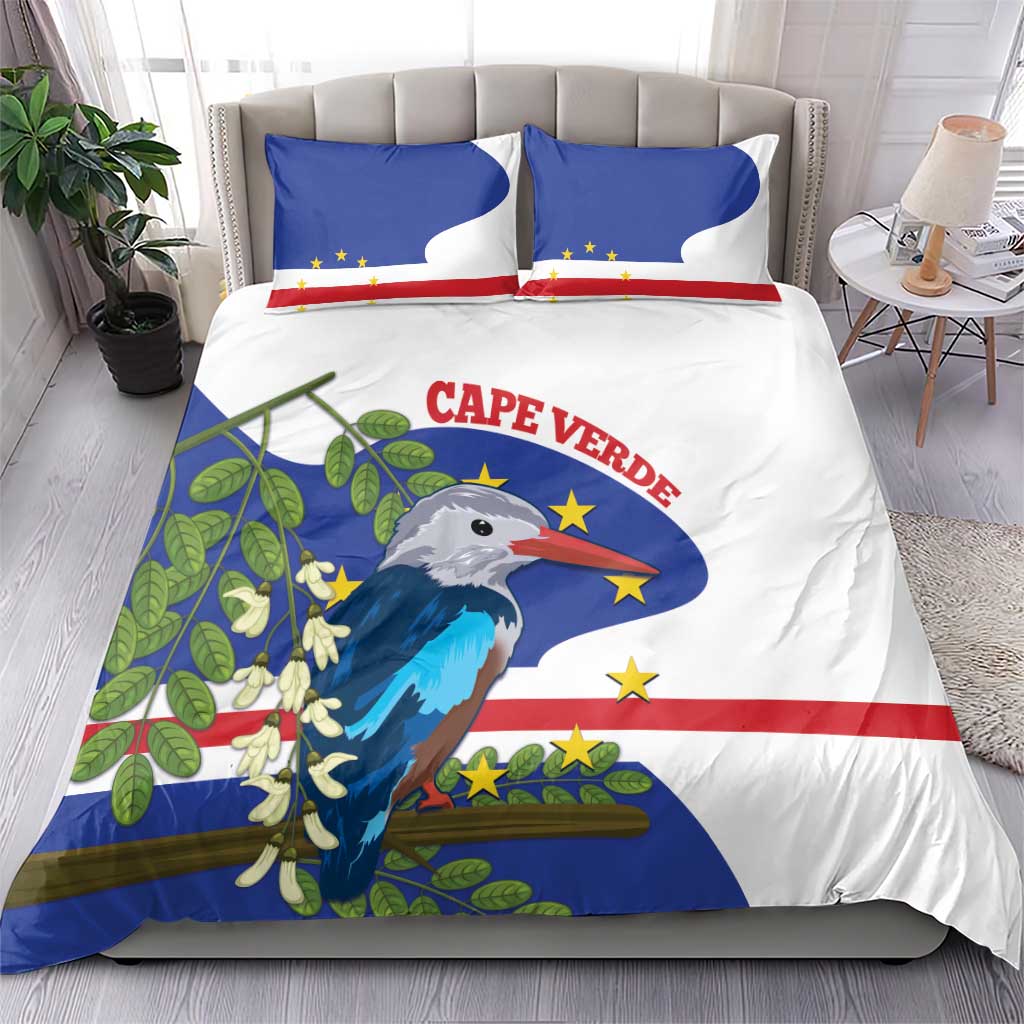Cape Verde Bedding Set Grey-Headed Kingfisher Mix Honey Locust LT14