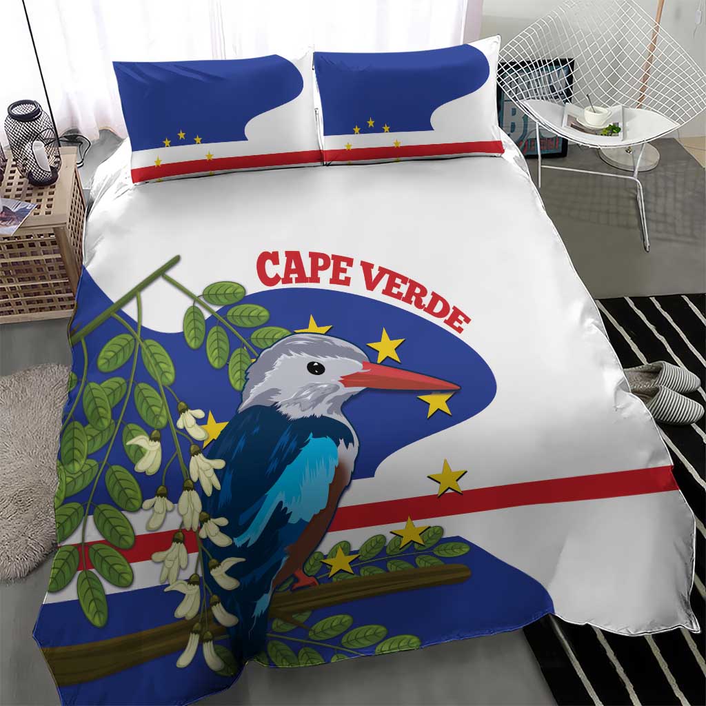 Cape Verde Bedding Set Grey-Headed Kingfisher Mix Honey Locust LT14