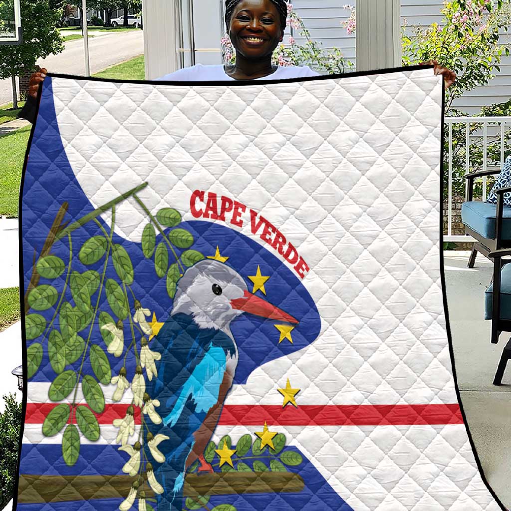 Cape Verde Quilt Grey-Headed Kingfisher Mix Honey Locust LT14