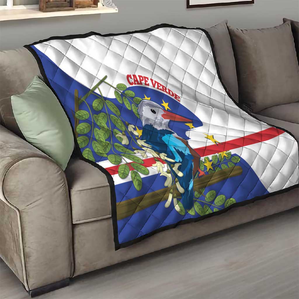 Cape Verde Quilt Grey-Headed Kingfisher Mix Honey Locust LT14