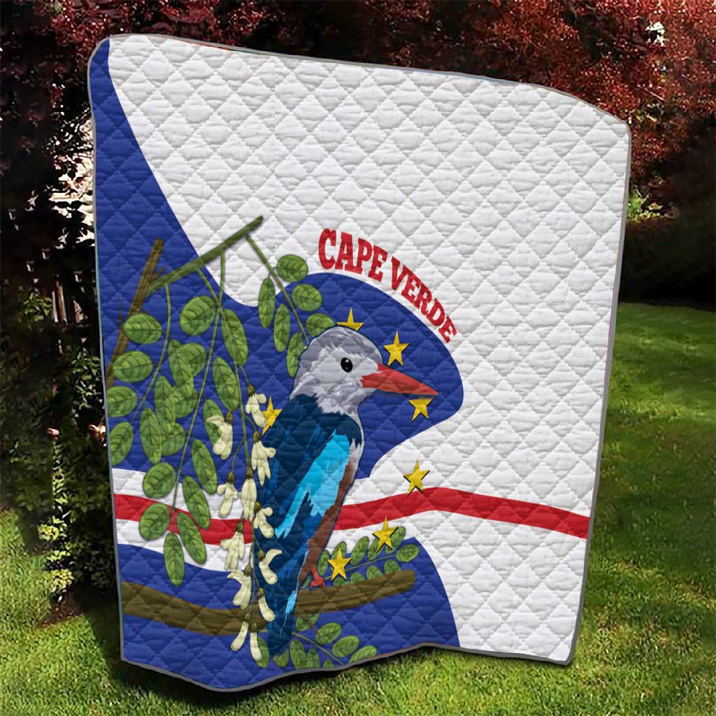 Cape Verde Quilt Grey-Headed Kingfisher Mix Honey Locust LT14
