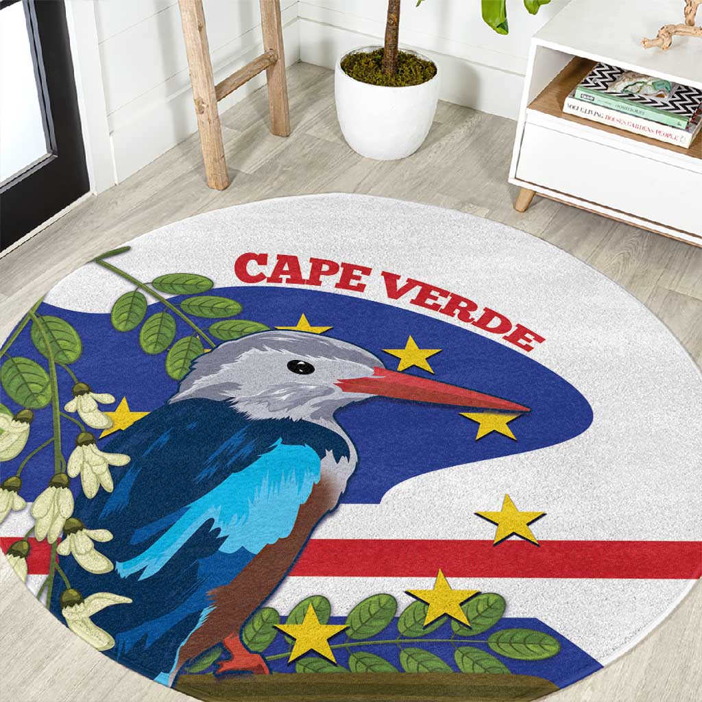 Cape Verde Round Carpet Grey-Headed Kingfisher Mix Honey Locust LT14