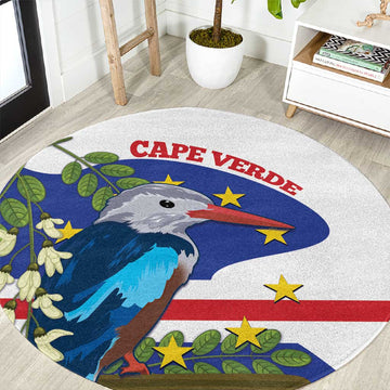 Cape Verde Round Carpet Grey-Headed Kingfisher Mix Honey Locust LT14