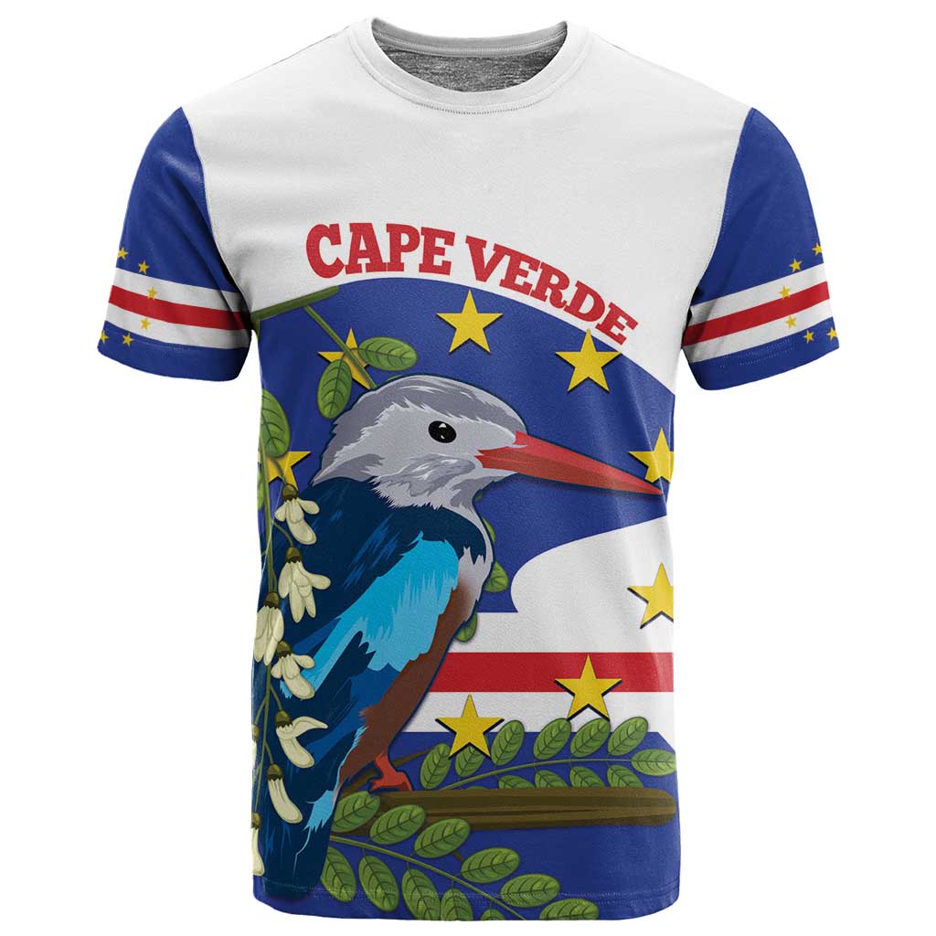 Cape Verde T shirt Grey-Headed Kingfisher Mix Honey Locust LT14