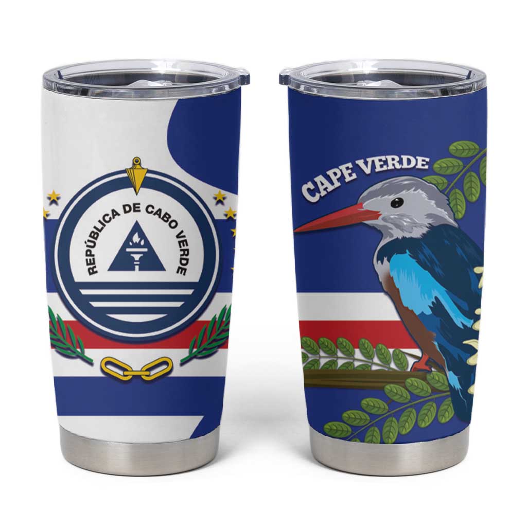 Cape Verde Tumbler Cup Grey-Headed Kingfisher Mix Honey Locust LT14