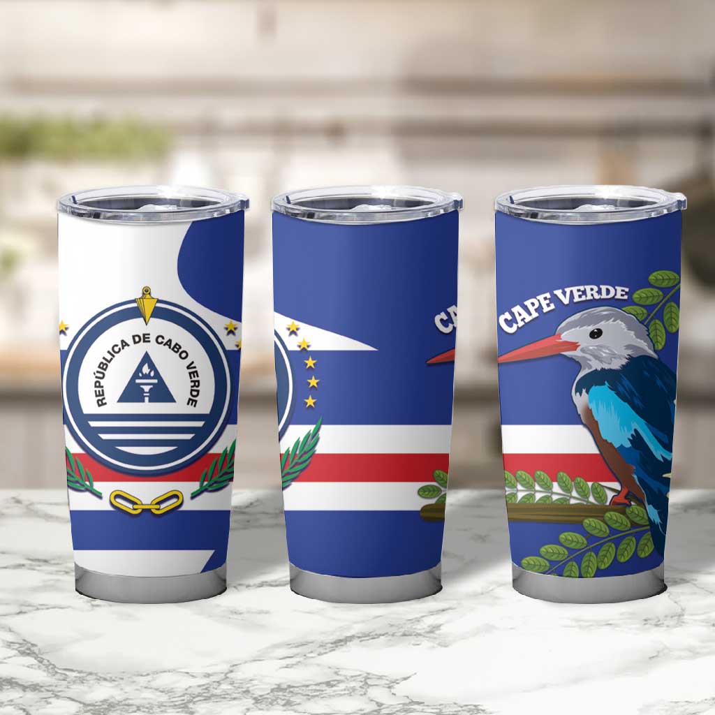 Cape Verde Tumbler Cup Grey-Headed Kingfisher Mix Honey Locust LT14