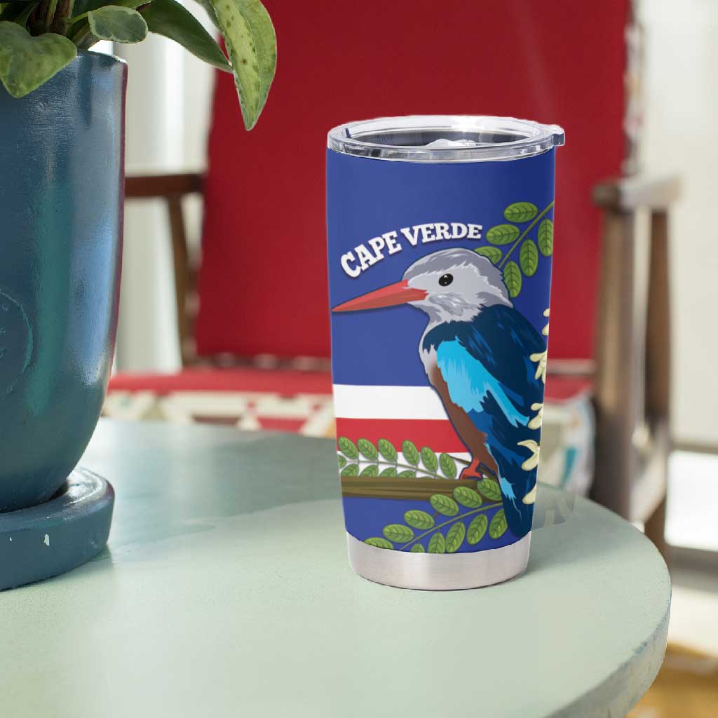 Cape Verde Tumbler Cup Grey-Headed Kingfisher Mix Honey Locust LT14