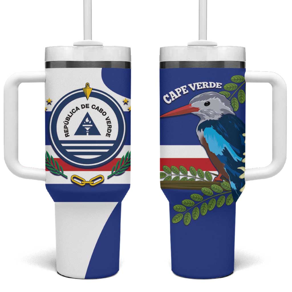 Cape Verde Tumbler With Handle Grey-Headed Kingfisher Mix Honey Locust LT14