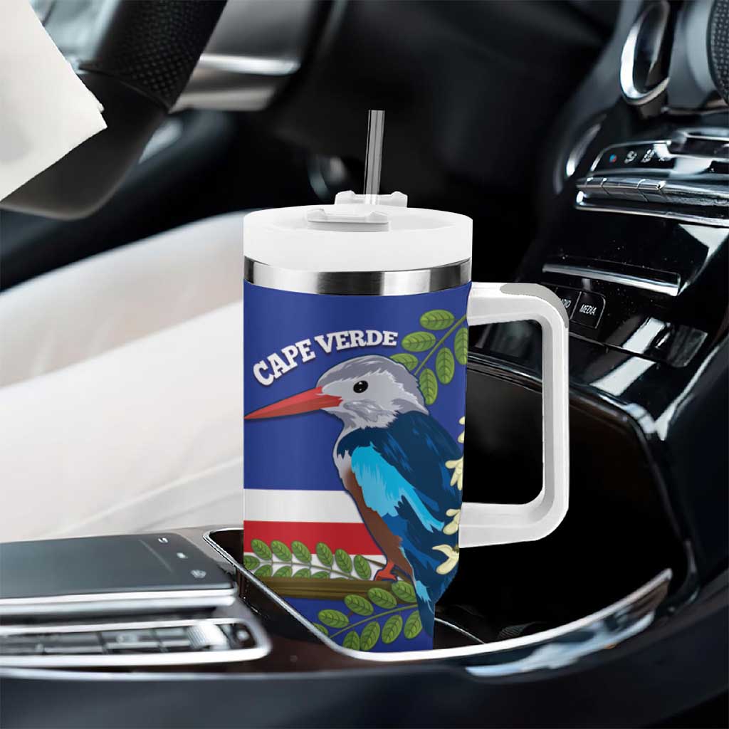 Cape Verde Tumbler With Handle Grey-Headed Kingfisher Mix Honey Locust LT14