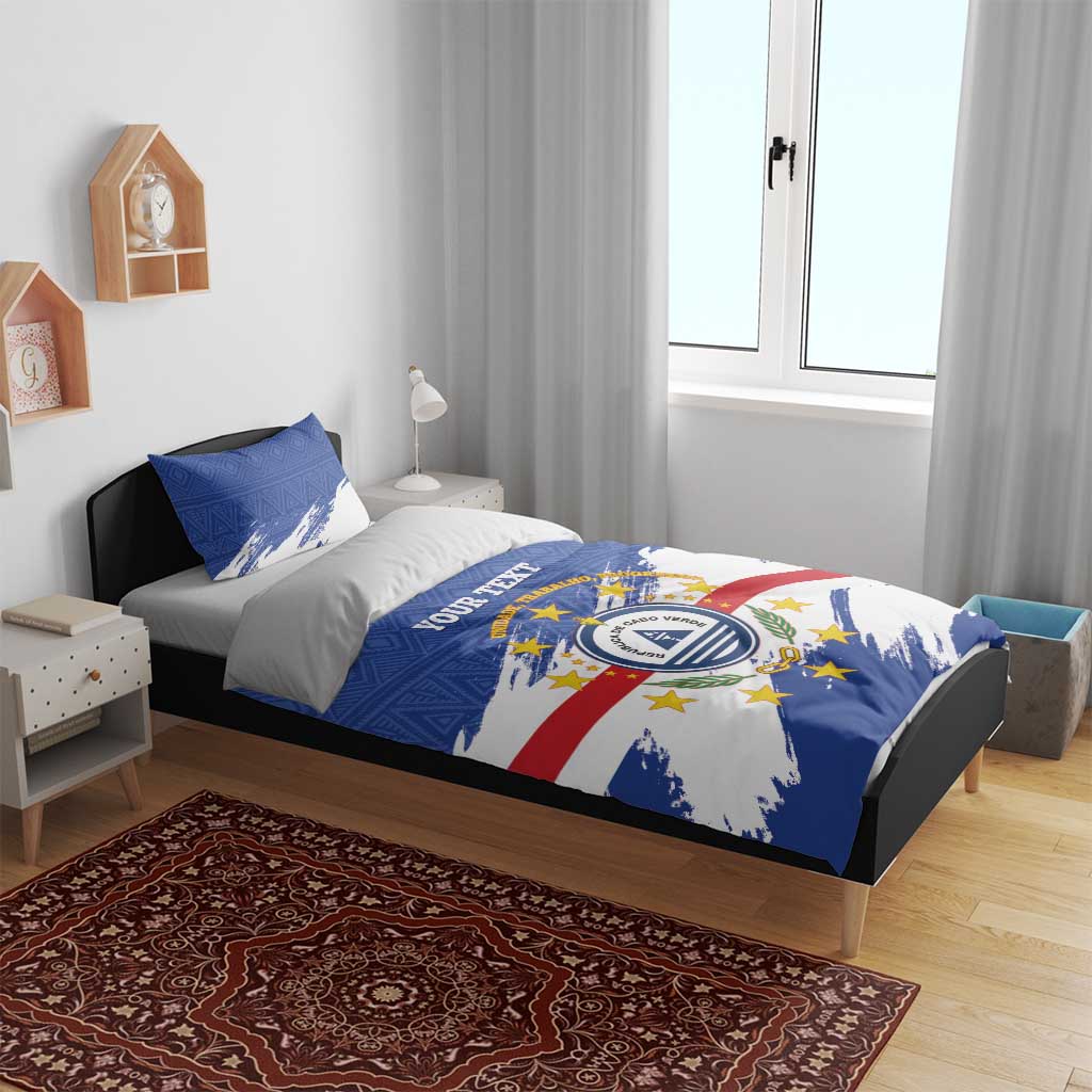 Personalized Cape Verde Bedding Set Coat Of Arms - African Pattern LT14