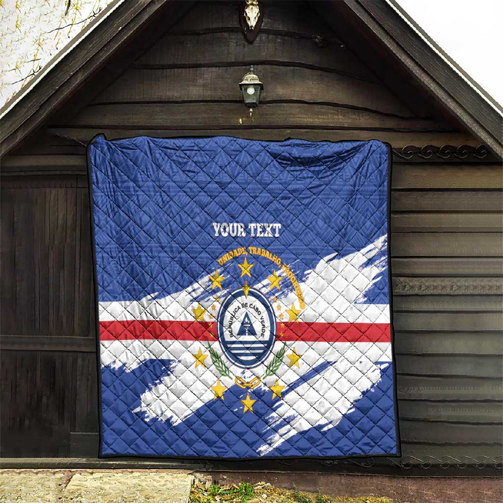 Personalized Cape Verde Quilt Coat Of Arms - African Pattern LT14