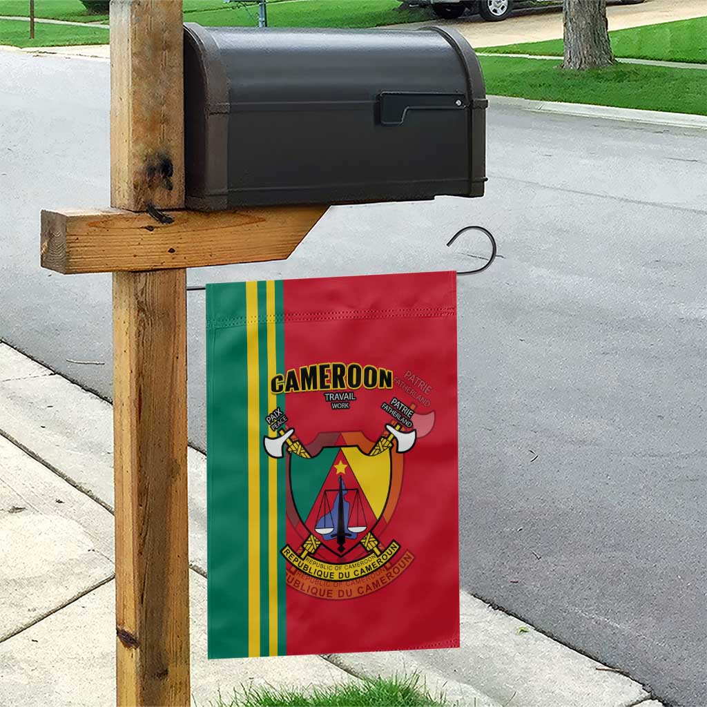 Cameroon Happy Unity Day Cameroun Coat Of Arms Garden Flag LT14