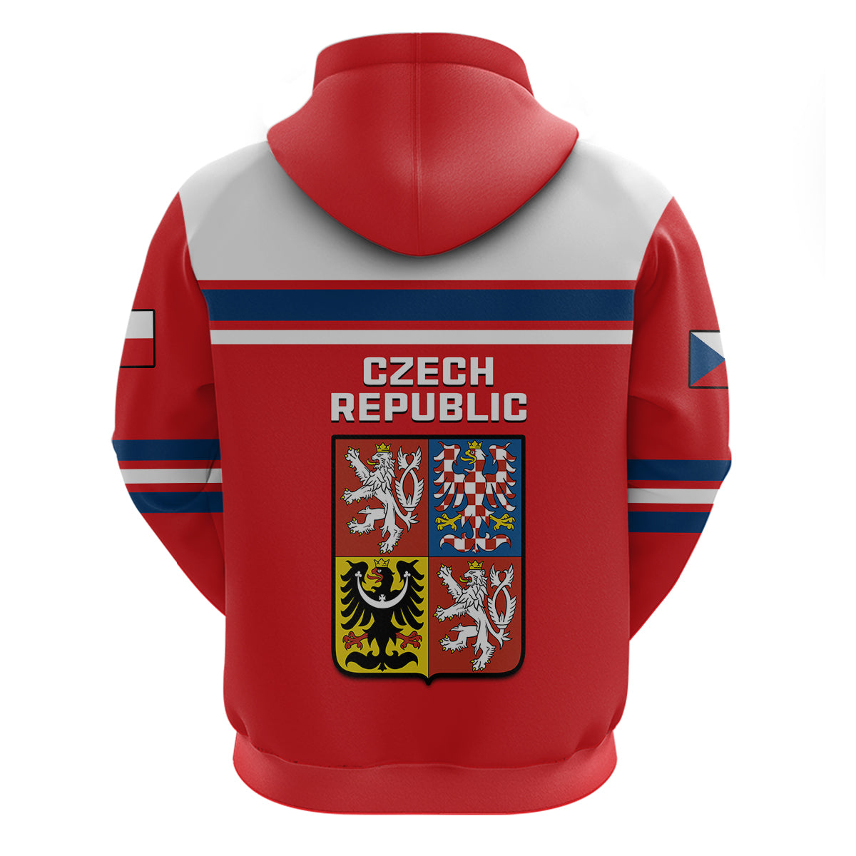 Czech Republic Hockey 2023 Sporty Style Hoodie LT14