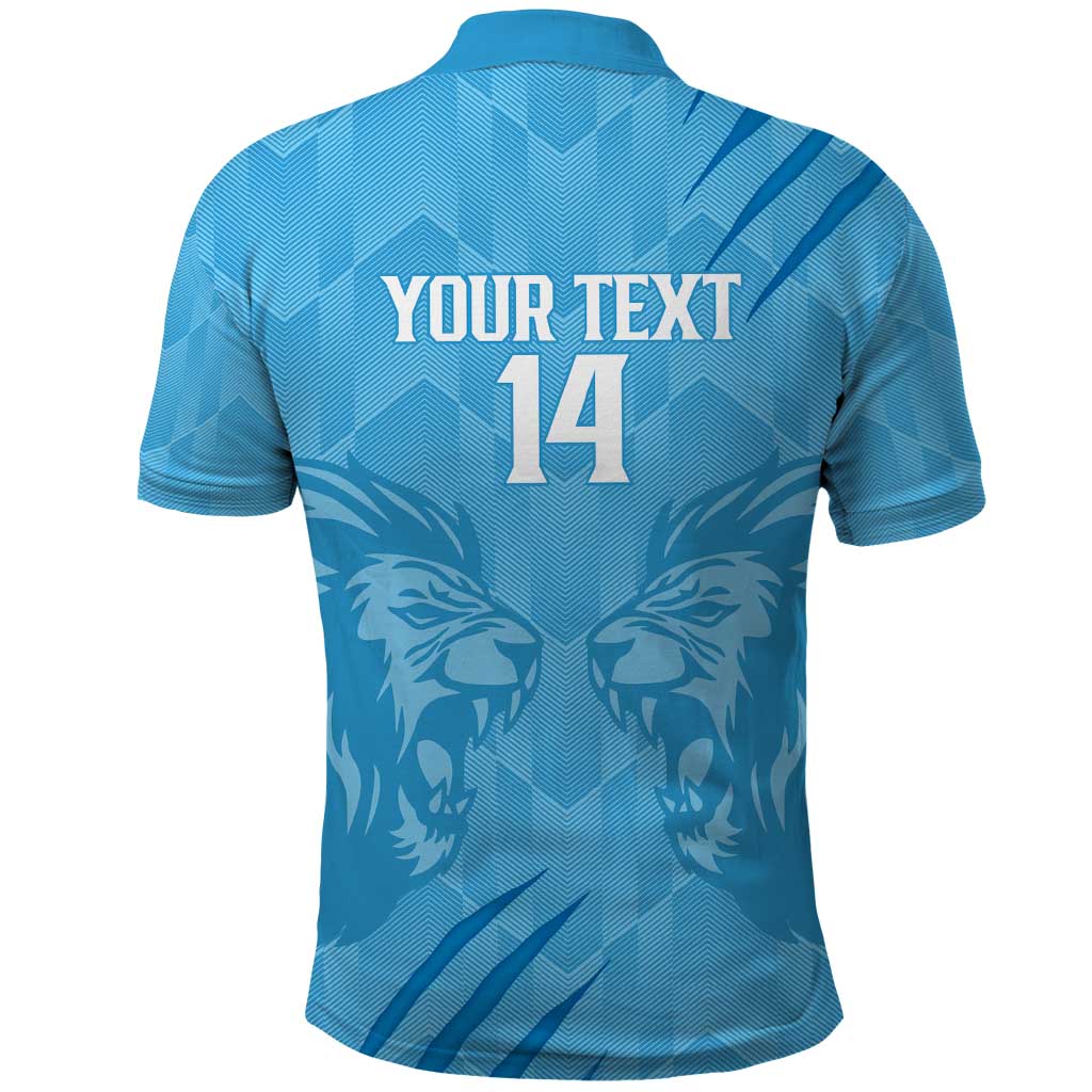 Custom Saint Lucia Cricket Polo Shirt Go Champions Beinspired LT14