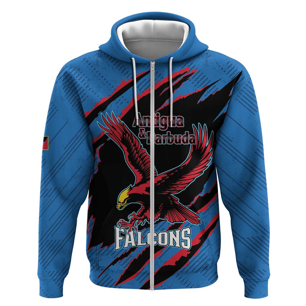Custom Antigua and Barbuda Cricket Hoodie Go Champions Falcons LT14