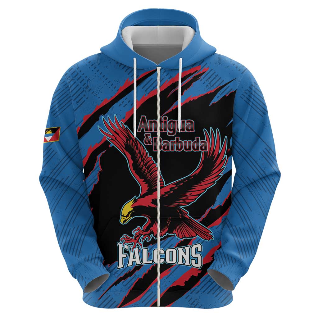 Custom Antigua and Barbuda Cricket Hoodie Go Champions Falcons LT14