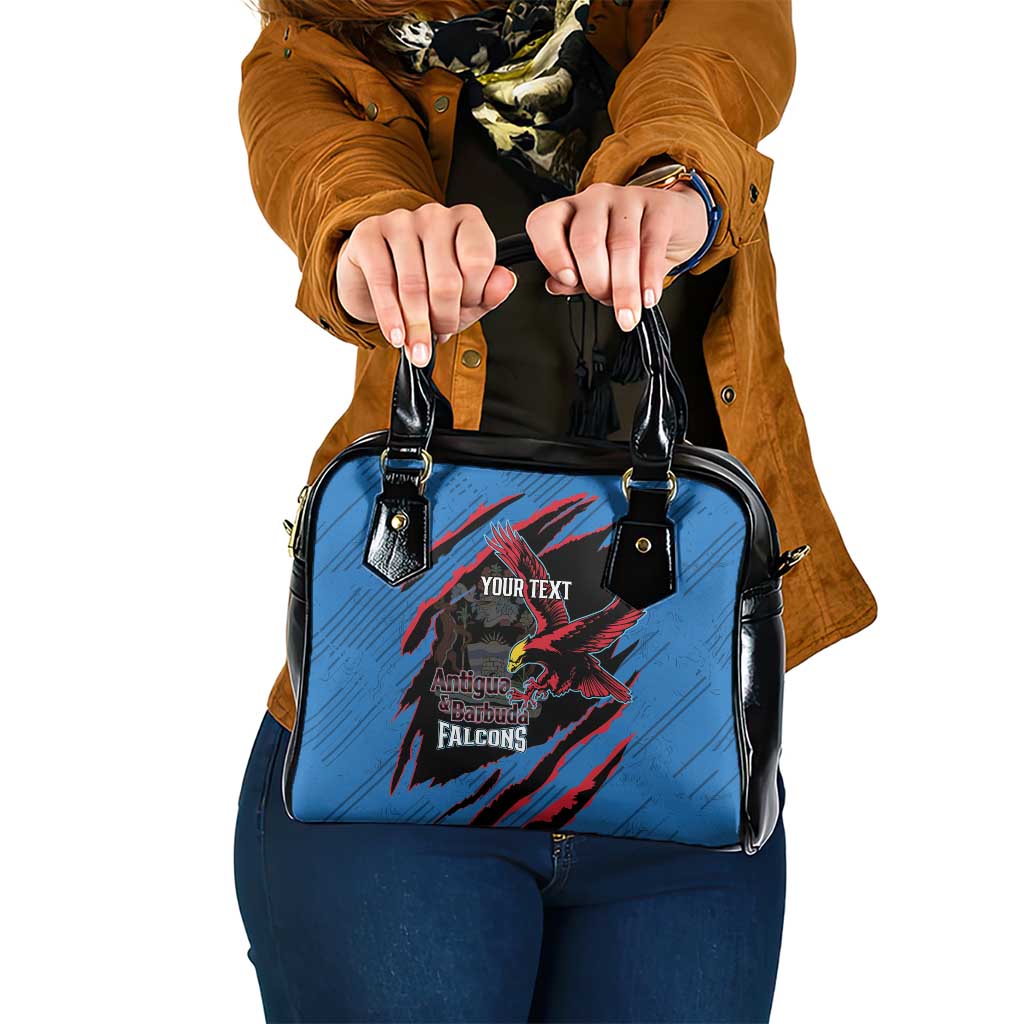 Custom Antigua and Barbuda Cricket Shoulder Handbag Go Champions Falcons LT14
