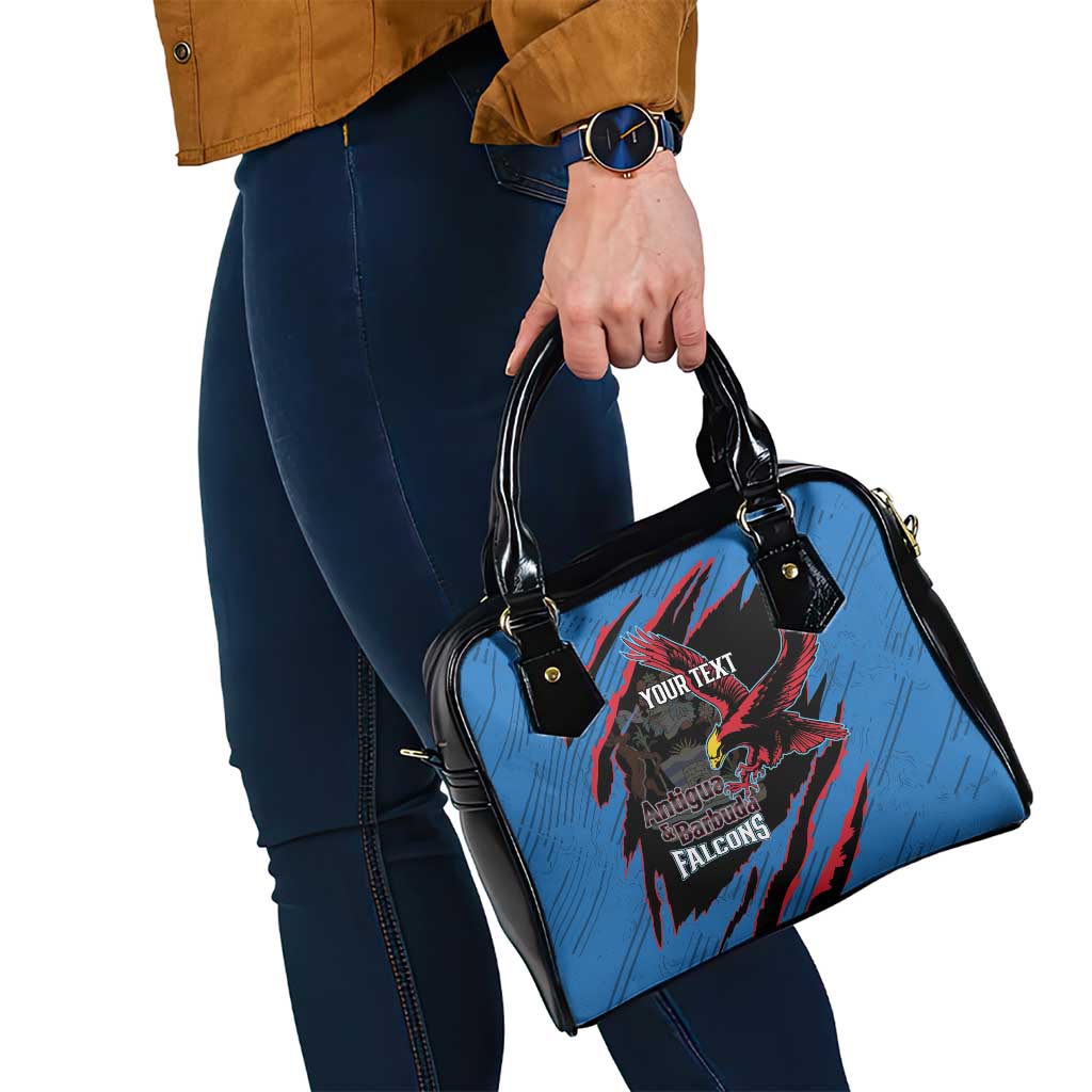 Custom Antigua and Barbuda Cricket Shoulder Handbag Go Champions Falcons LT14