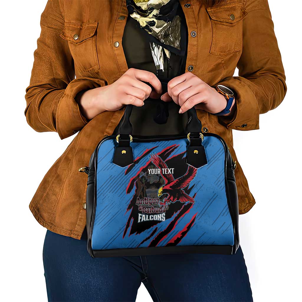 Custom Antigua and Barbuda Cricket Shoulder Handbag Go Champions Falcons LT14