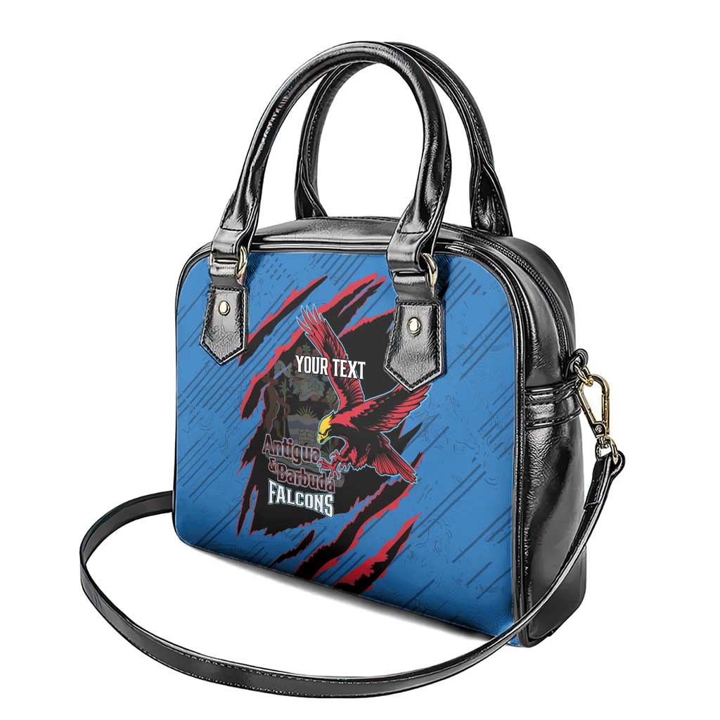 Custom Antigua and Barbuda Cricket Shoulder Handbag Go Champions Falcons LT14