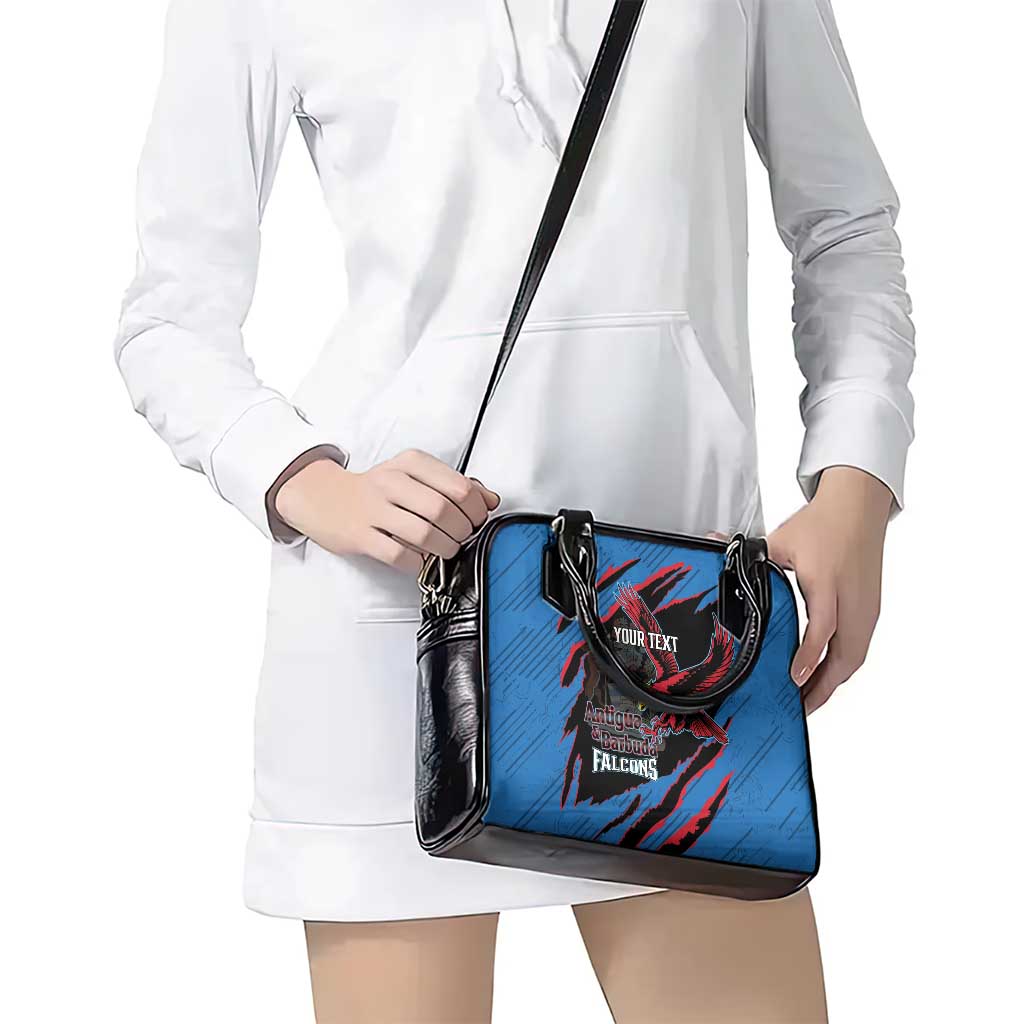 Custom Antigua and Barbuda Cricket Shoulder Handbag Go Champions Falcons LT14