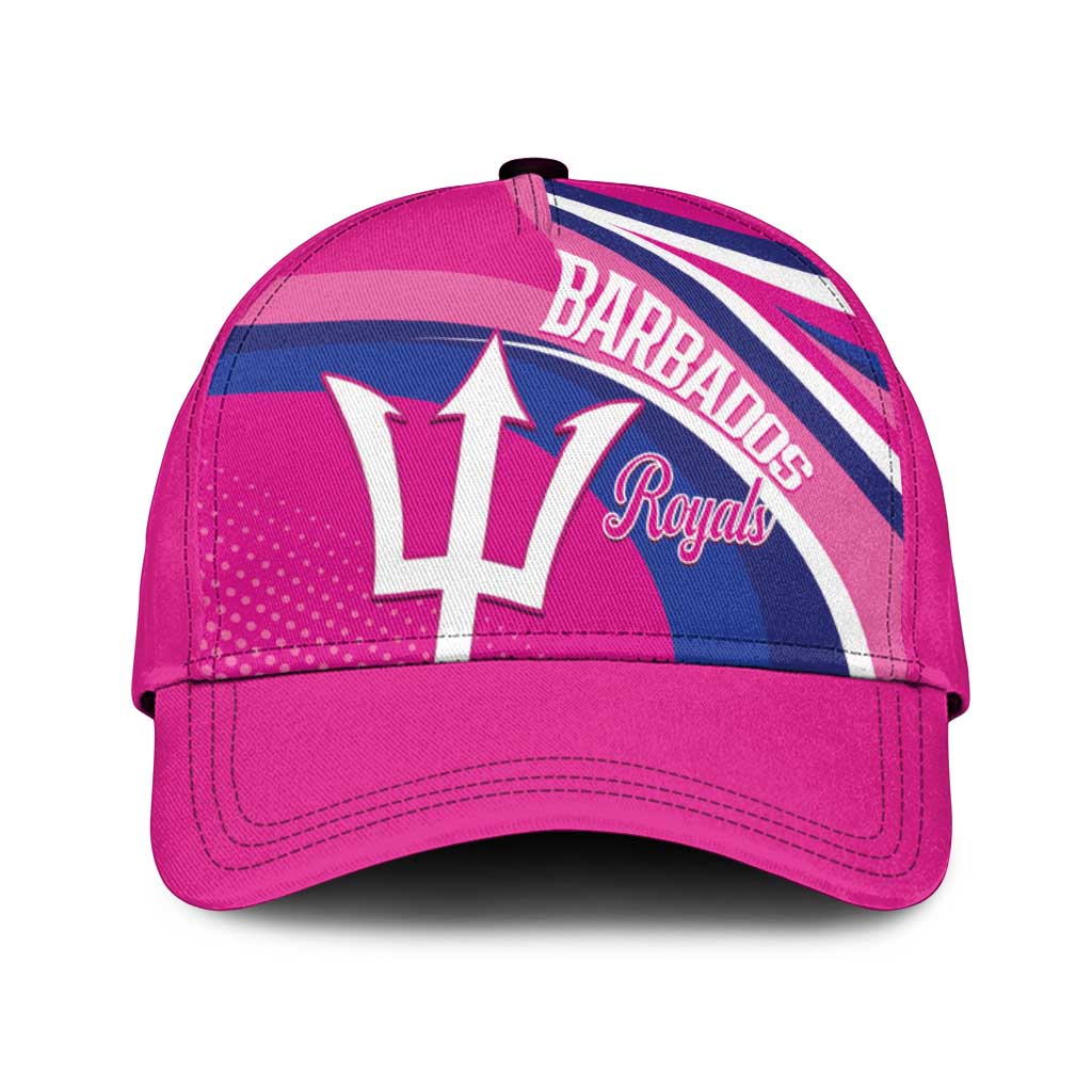Barbados Royals Cricket Classic Cap Go Champions Tridents Pink Version LT14