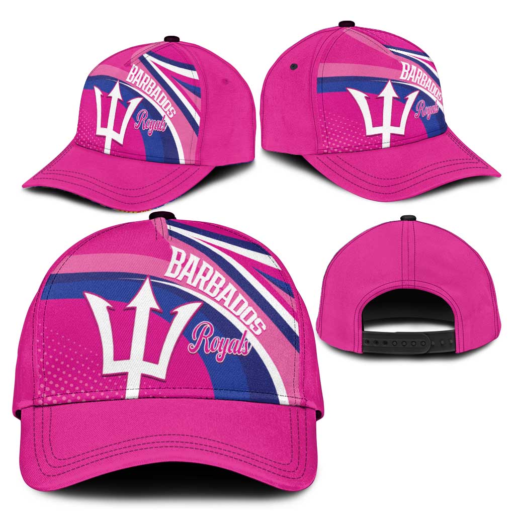 Barbados Royals Cricket Classic Cap Go Champions Tridents Pink Version LT14