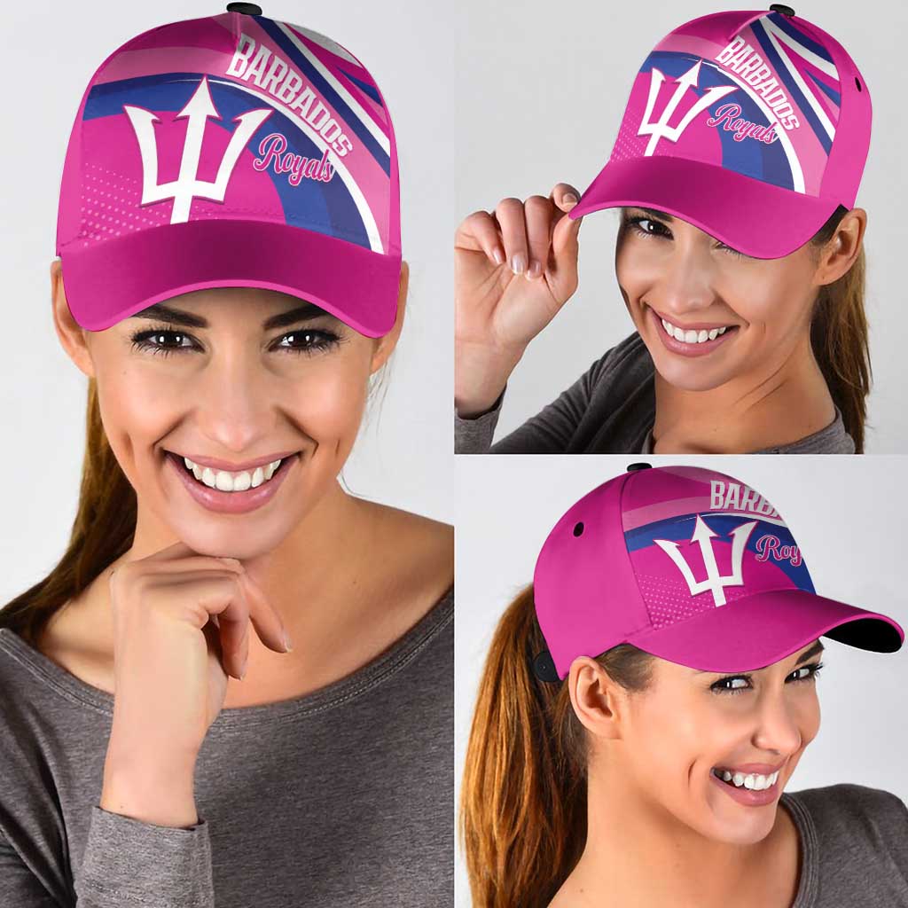 Barbados Royals Cricket Classic Cap Go Champions Tridents Pink Version LT14