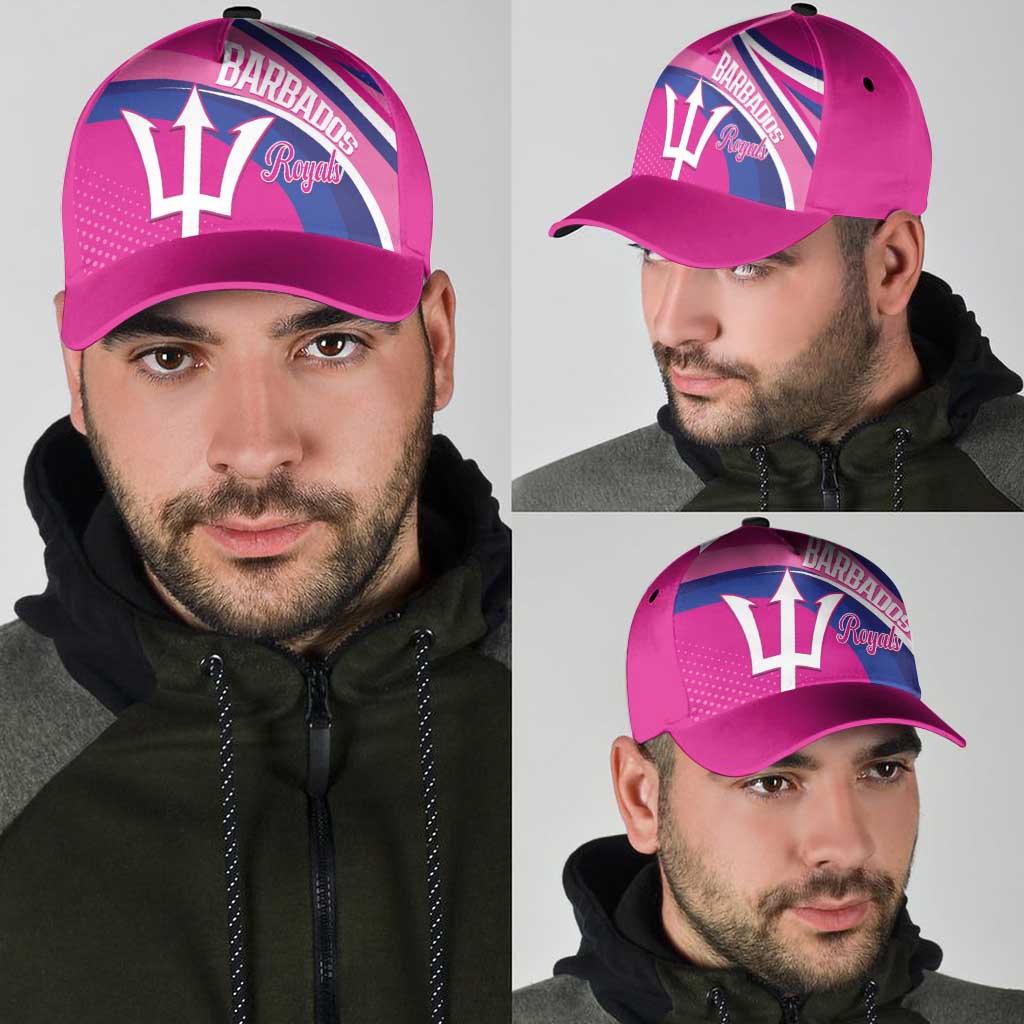 Barbados Royals Cricket Classic Cap Go Champions Tridents Pink Version LT14