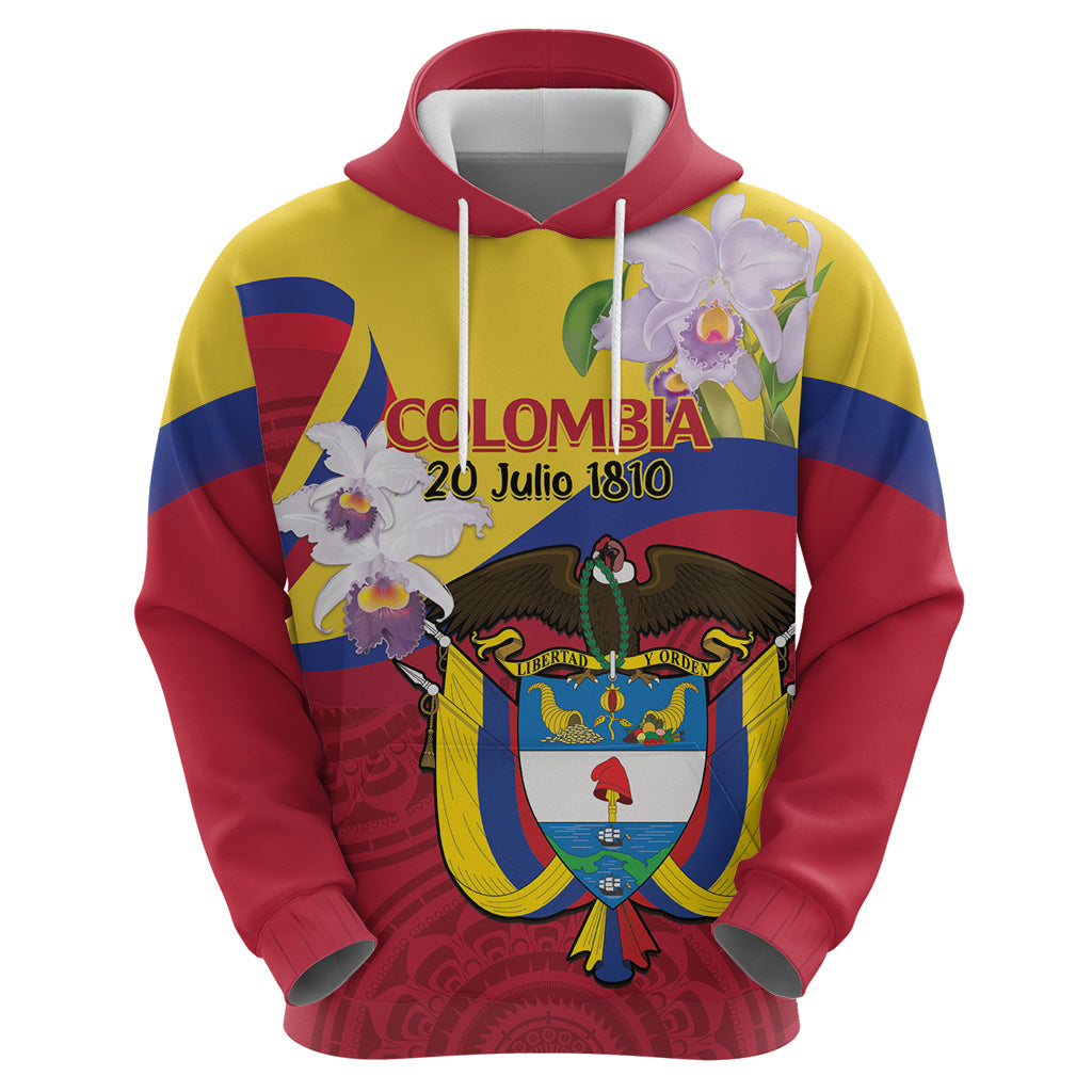 Colombia Independence Day Hoodie Feliz Dia de la Independencia LT14