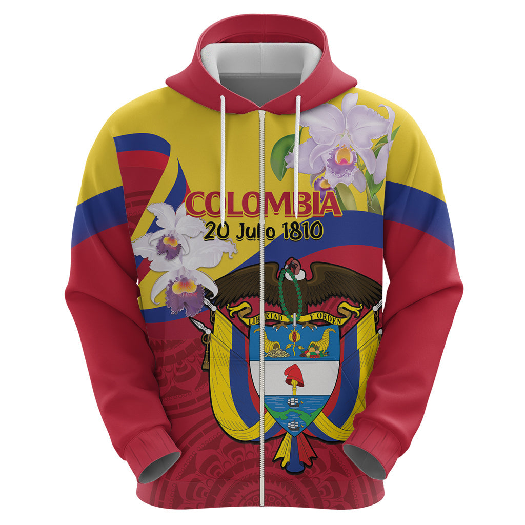 Colombia Independence Day Hoodie Feliz Dia de la Independencia LT14
