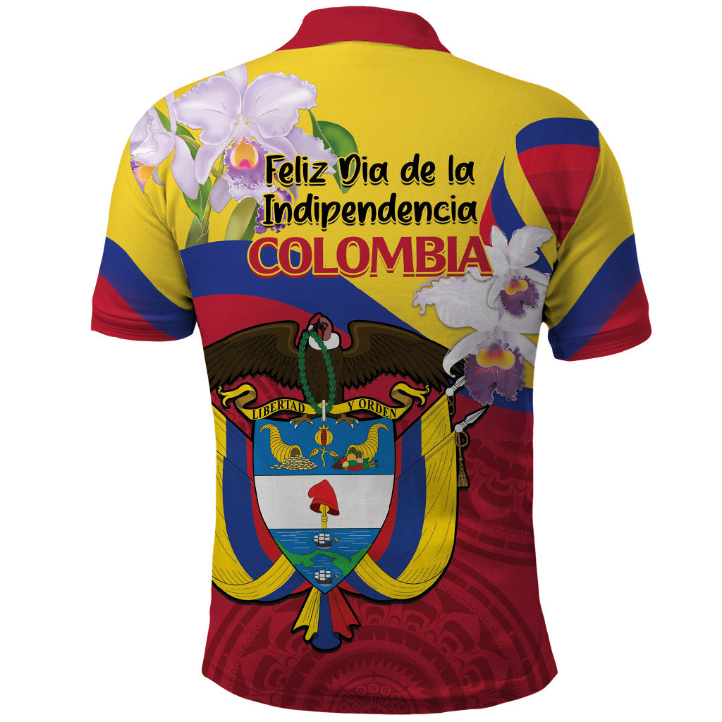Colombia Independence Day Polo Shirt Feliz Dia de la Independencia LT14
