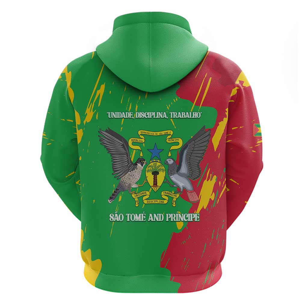 Sao Tome and Principe Independence Day Hoodie 50 Anos Independencia LT14