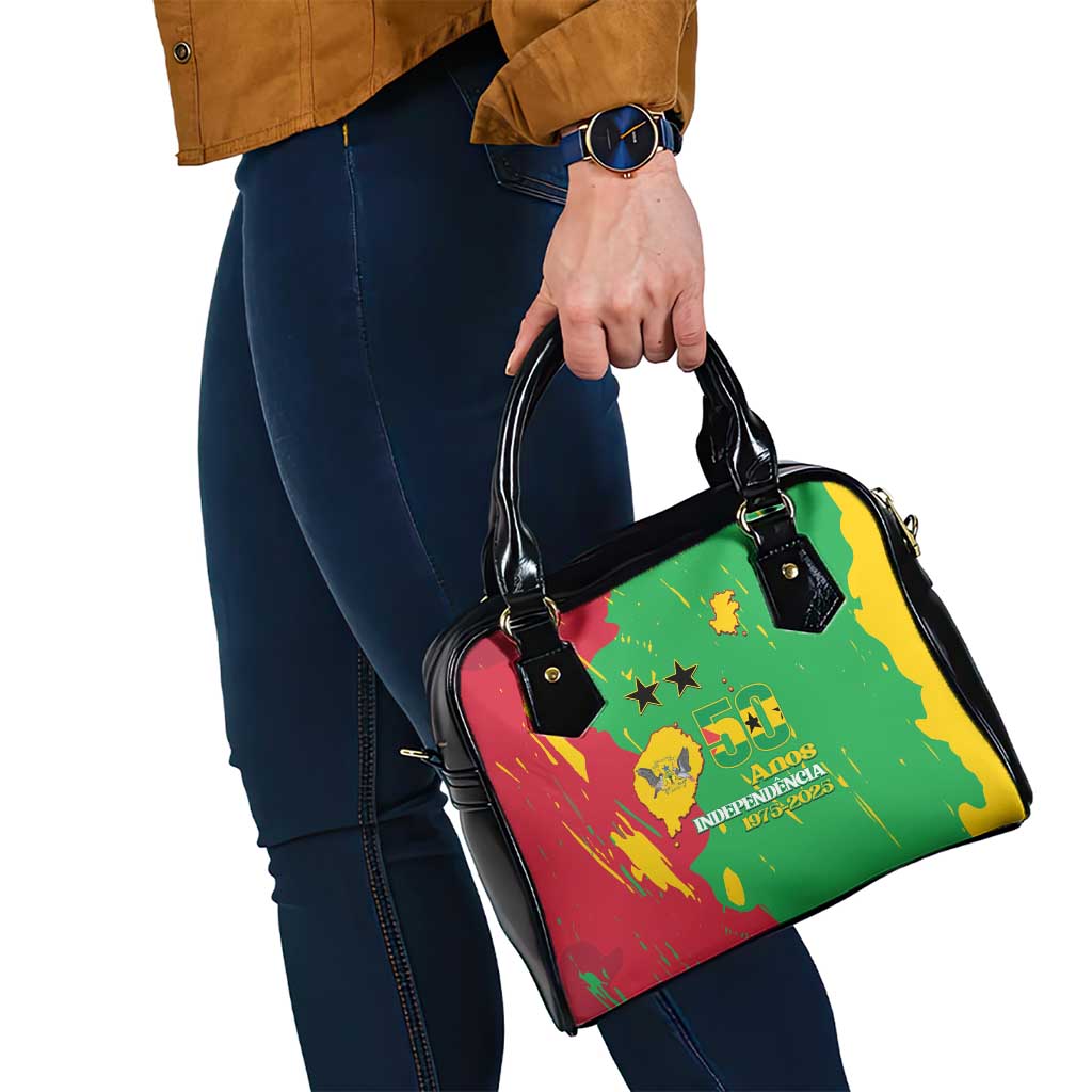 Sao Tome and Principe Independence Day Shoulder Handbag 50 Anos Independencia LT14