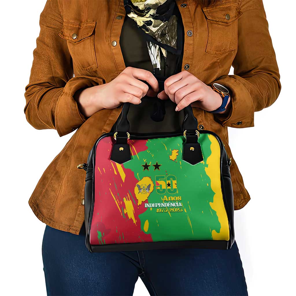 Sao Tome and Principe Independence Day Shoulder Handbag 50 Anos Independencia LT14