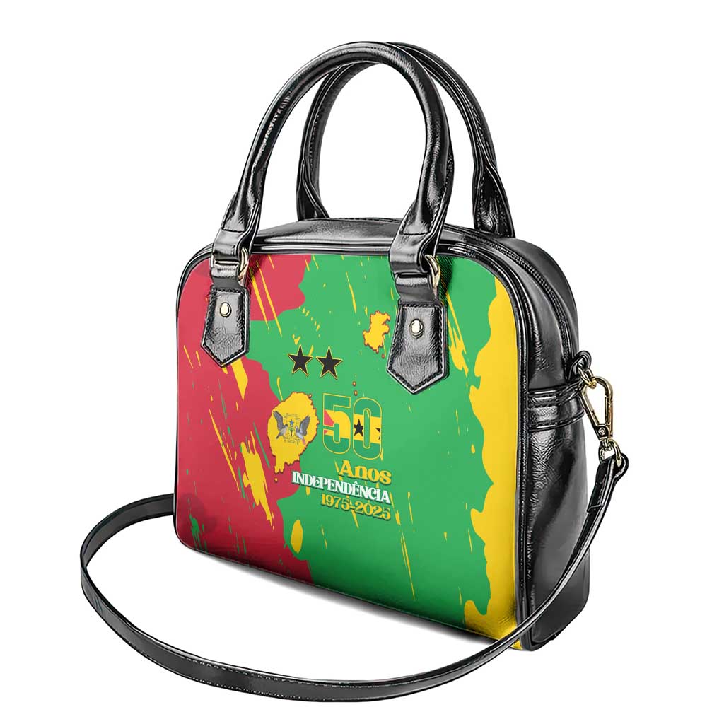 Sao Tome and Principe Independence Day Shoulder Handbag 50 Anos Independencia LT14