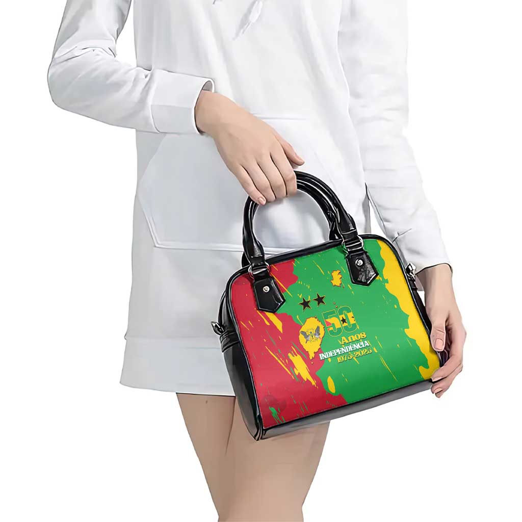 Sao Tome and Principe Independence Day Shoulder Handbag 50 Anos Independencia LT14
