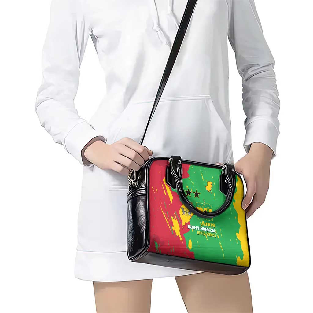 Sao Tome and Principe Independence Day Shoulder Handbag 50 Anos Independencia LT14