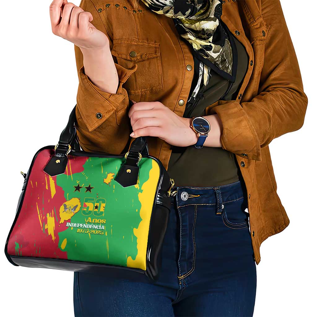 Sao Tome and Principe Independence Day Shoulder Handbag 50 Anos Independencia LT14
