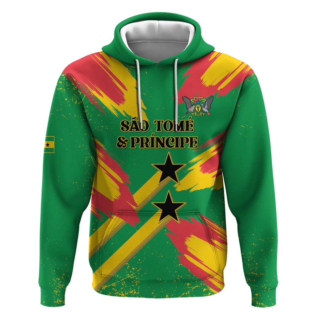Custom Sao Tome and Principe Football Hoodie Selecao dos Falcoes e Papagaios LT14
