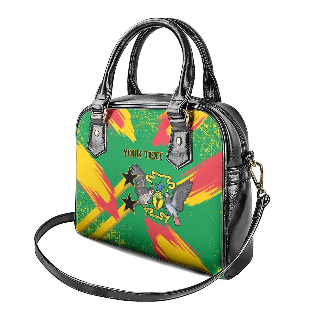 Custom Sao Tome and Principe Football Shoulder Handbag Selecao dos Falcoes e Papagaios LT14