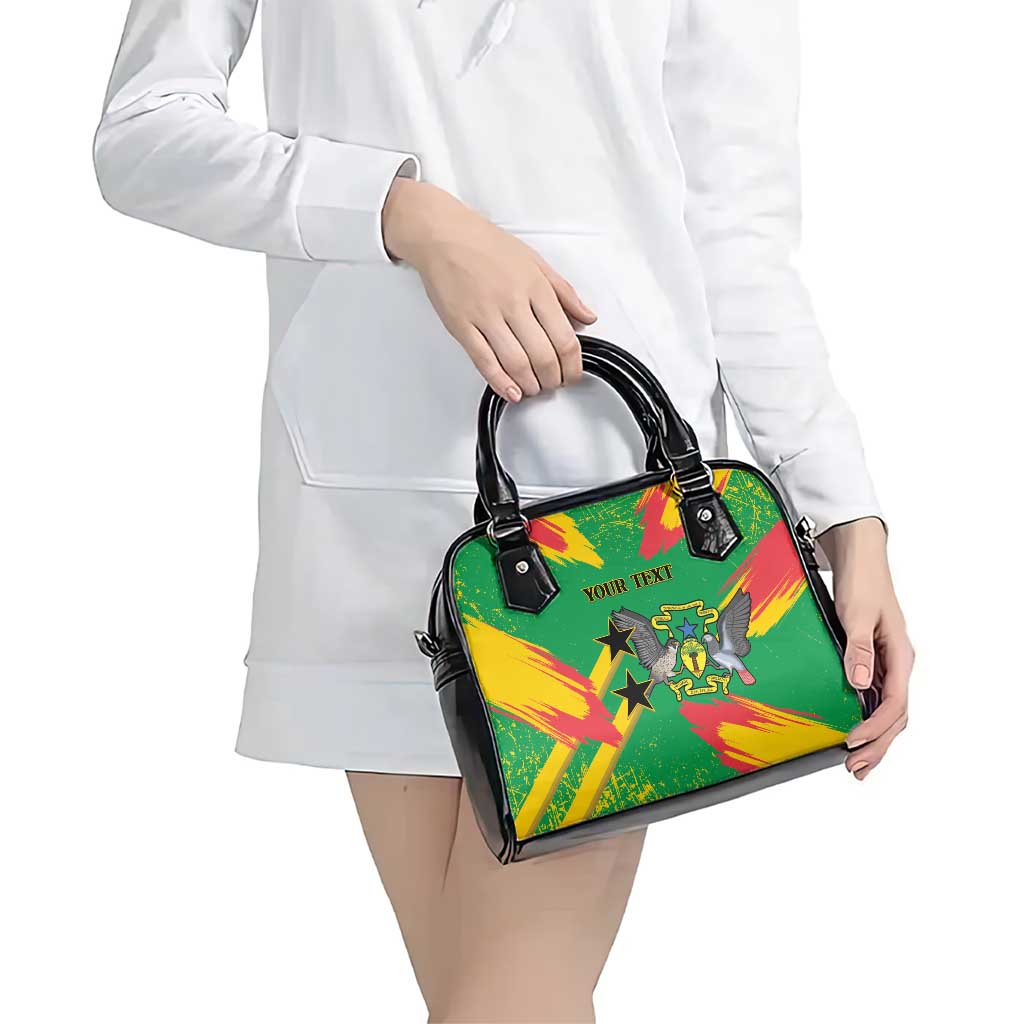 Custom Sao Tome and Principe Football Shoulder Handbag Selecao dos Falcoes e Papagaios LT14