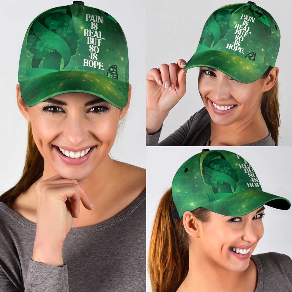 World Mental Health Awareness Month Classic Cap Warriors Brave Strong Galaxy Vibes LT14