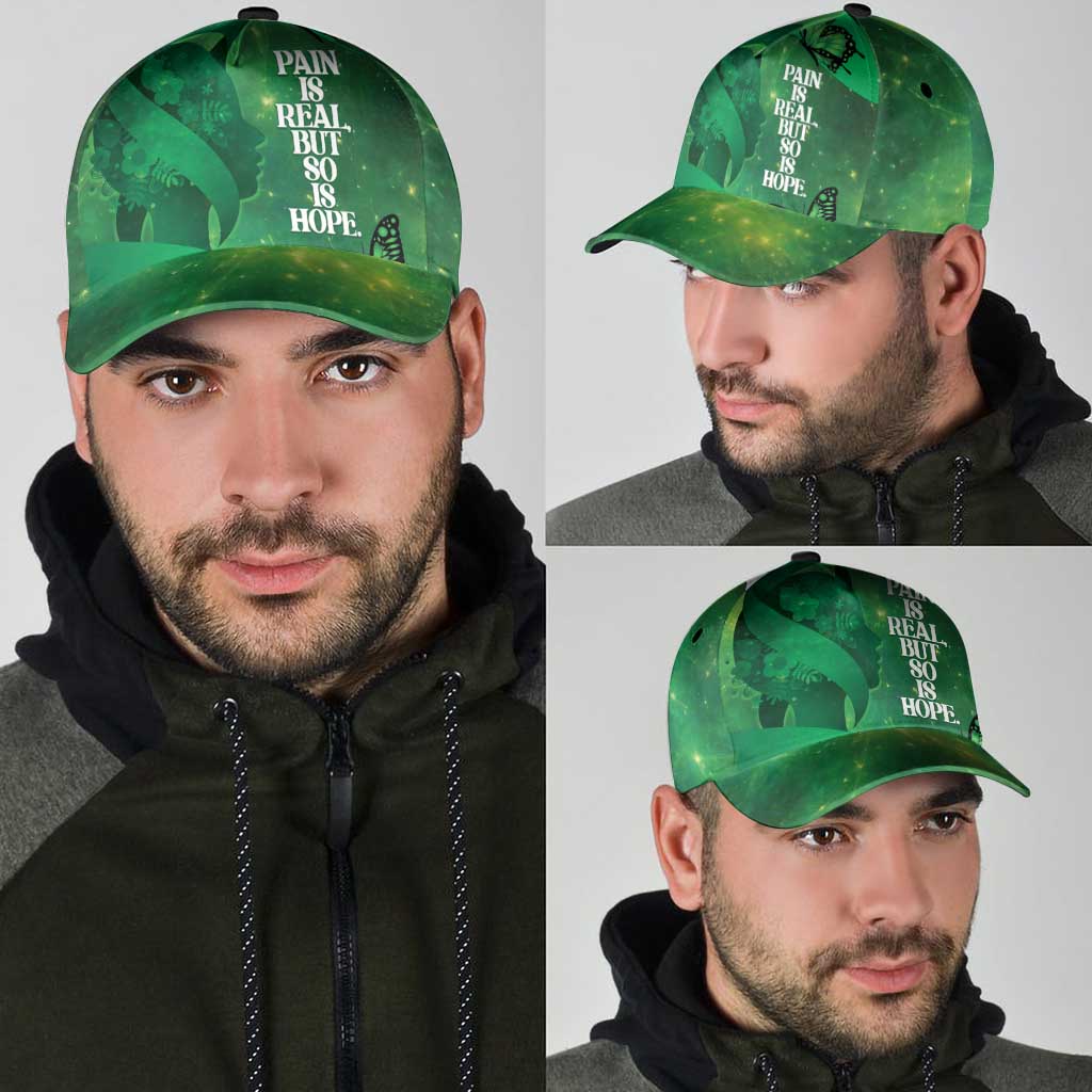 World Mental Health Awareness Month Classic Cap Warriors Brave Strong Galaxy Vibes LT14