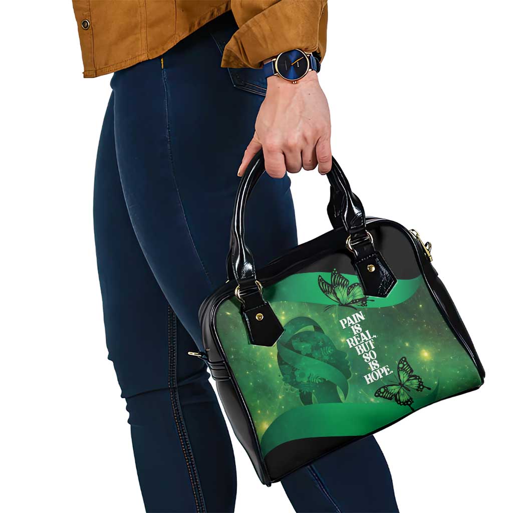World Mental Health Awareness Month Shoulder Handbag Warriors Brave Strong Galaxy Vibes LT14