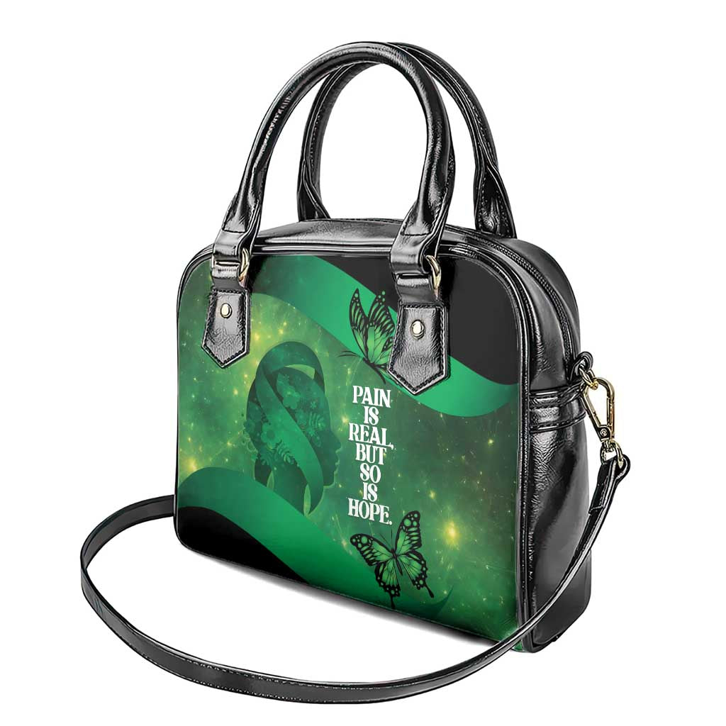 World Mental Health Awareness Month Shoulder Handbag Warriors Brave Strong Galaxy Vibes LT14